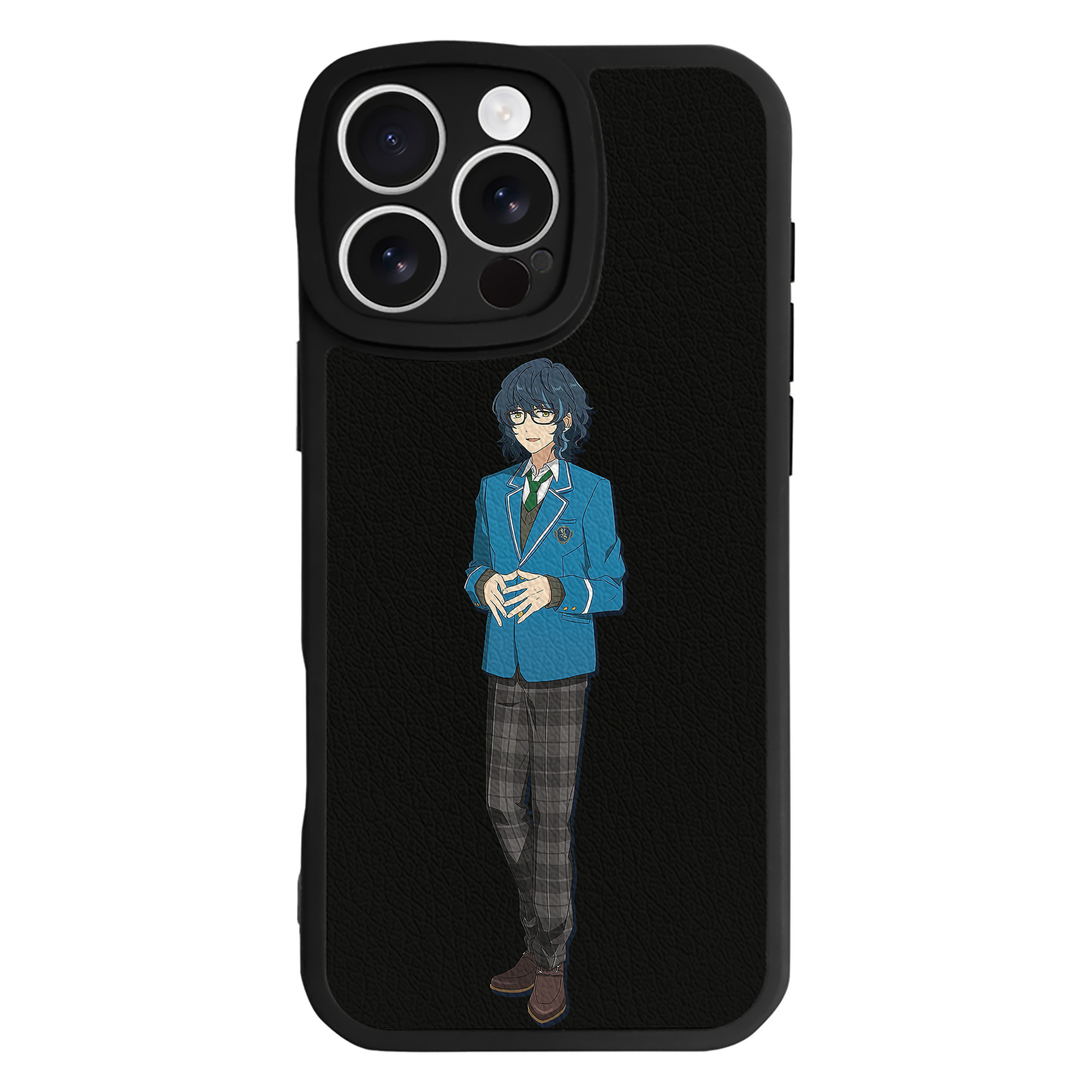 （画像用） あんさんぶるスターズ! Ensemble Stars 【iPhone 16シリーズ対応】シリコンスマホケース（レザー調） 材質：シリコン